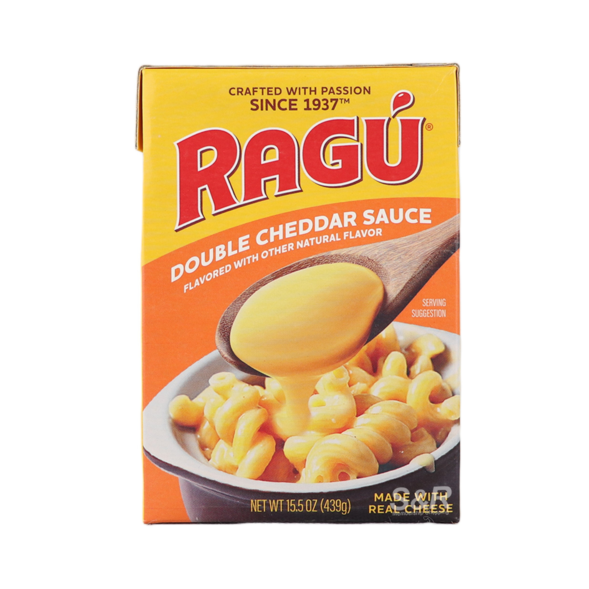 Ragu Double Cheddar Cheese Sauce 439g Ragu Double Cheddar Cheese Sauce 439g